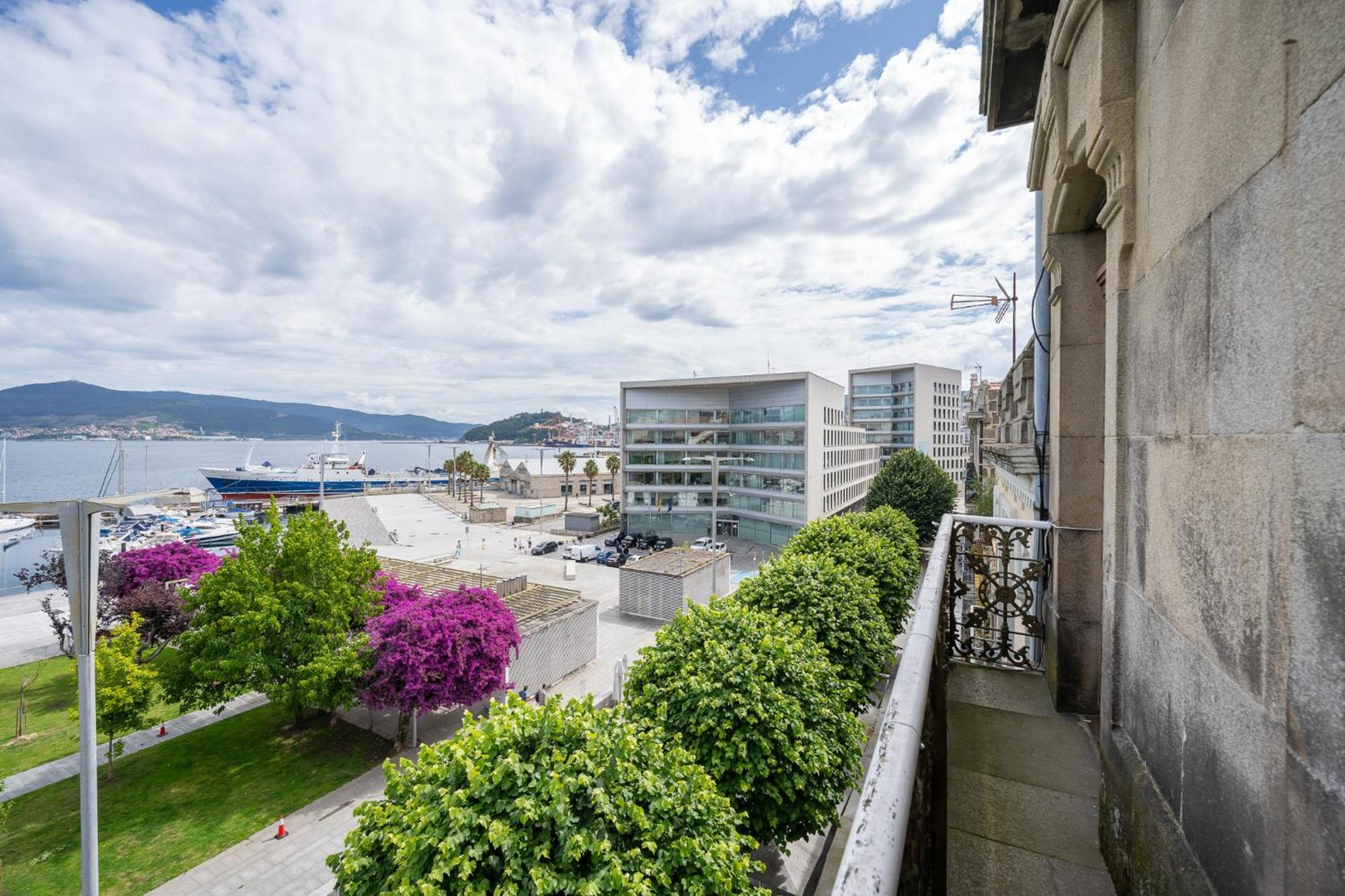 Apartamento Vistas Al Nautico Y Paseo Maritimo De Vigo Exterior foto