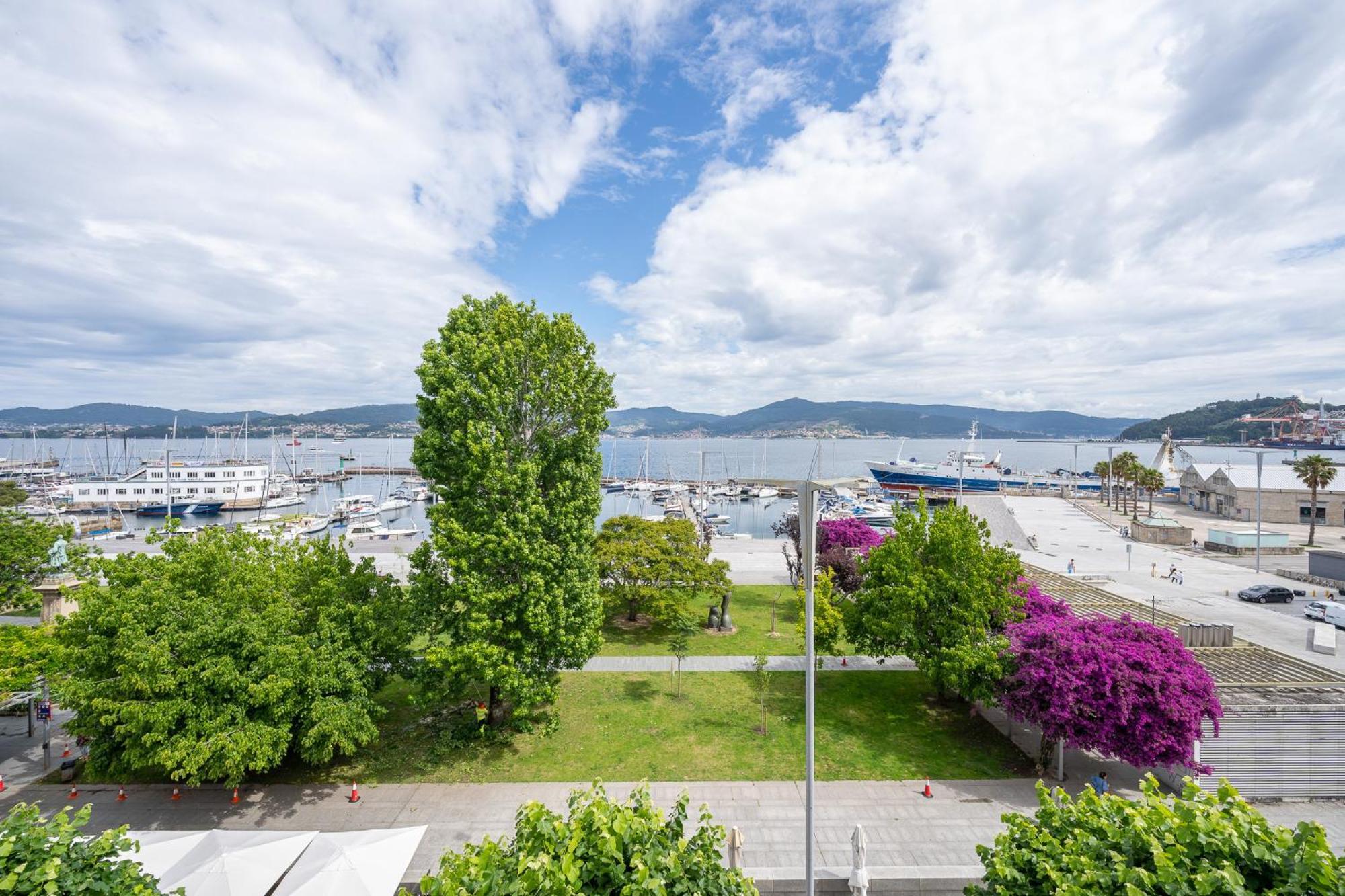 Apartamento Vistas Al Nautico Y Paseo Maritimo De Vigo Exterior foto